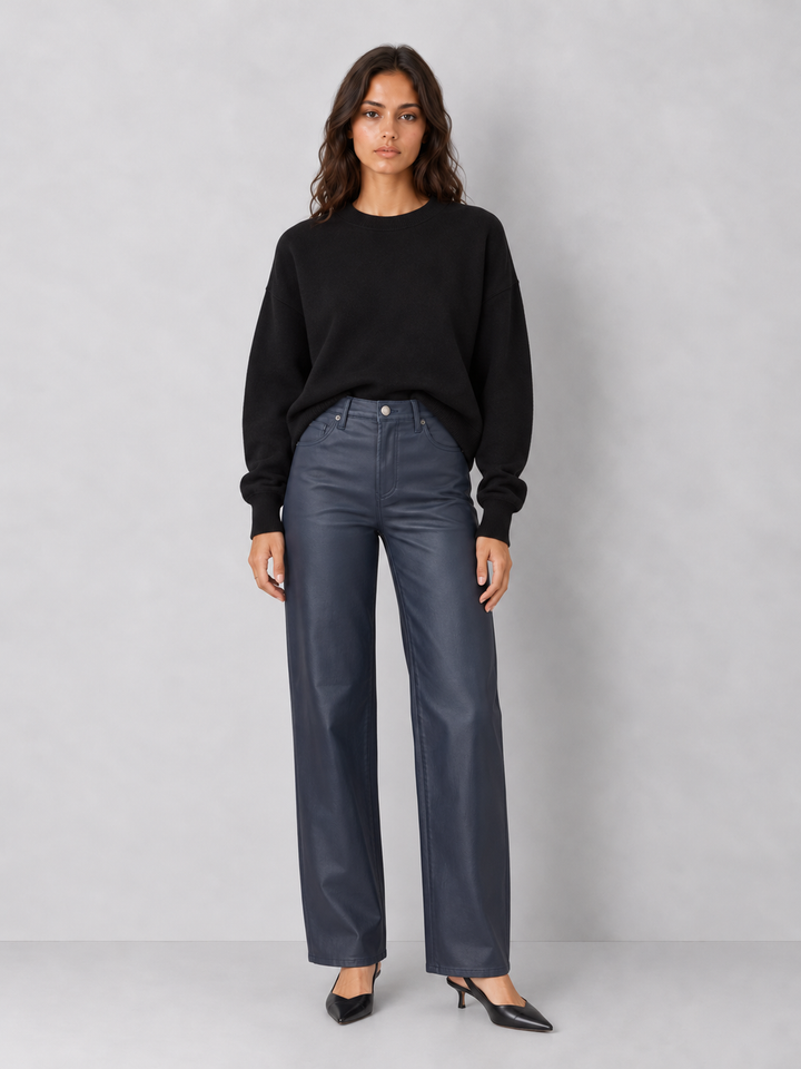 Dear John Margot Midnight Sapphire Straight-Leg Pant