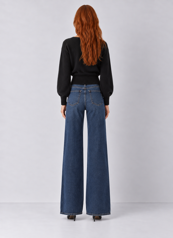 Preorder V Neck Wrap Sweater