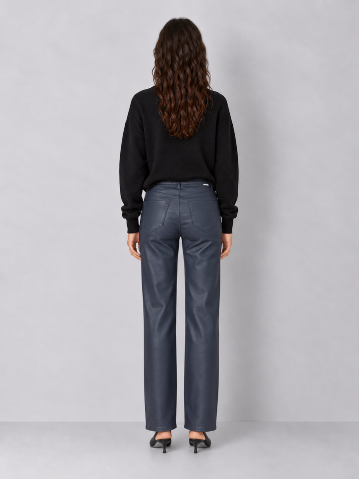 Dear John Margot Midnight Sapphire Straight-Leg Pant