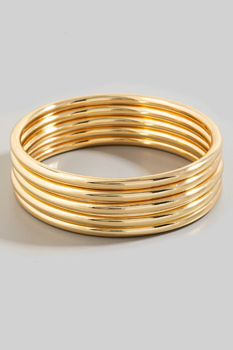 Classic Bangle Bracelet Set