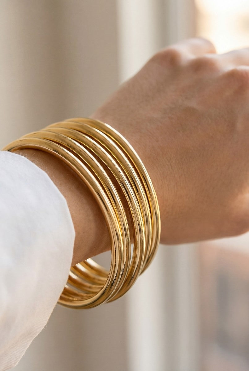 Classic Bangle Bracelet Set