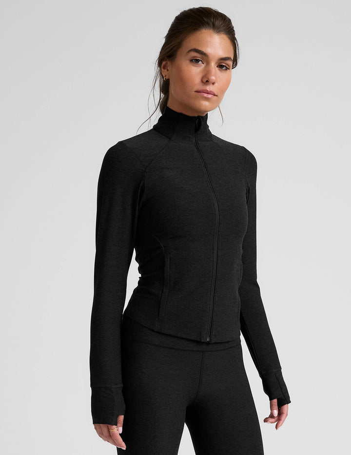 Beyond Yoga: Spacedye Trails Active Jacket
