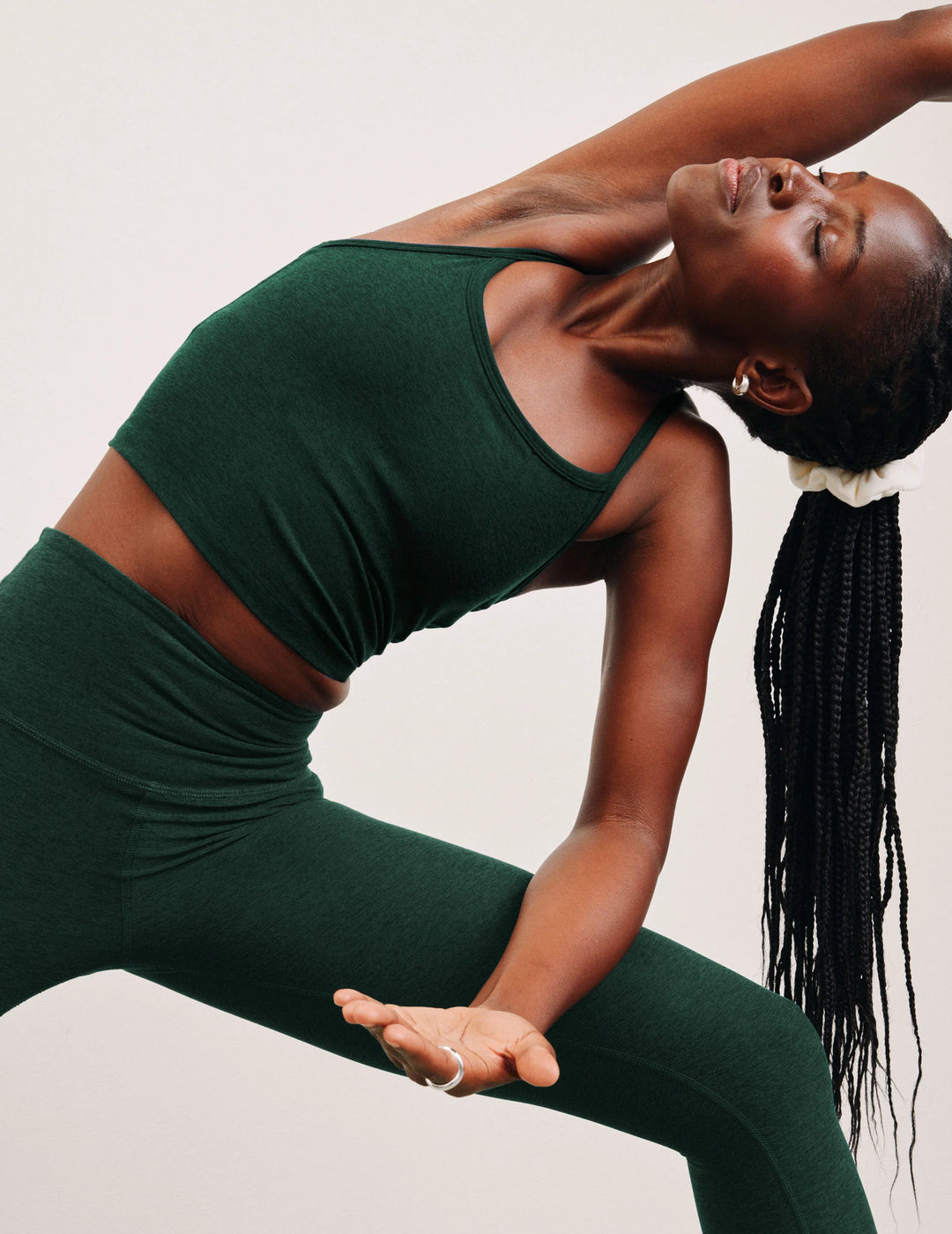 Beyond Yoga: Spacedye Slim Racerback Cropped Tank