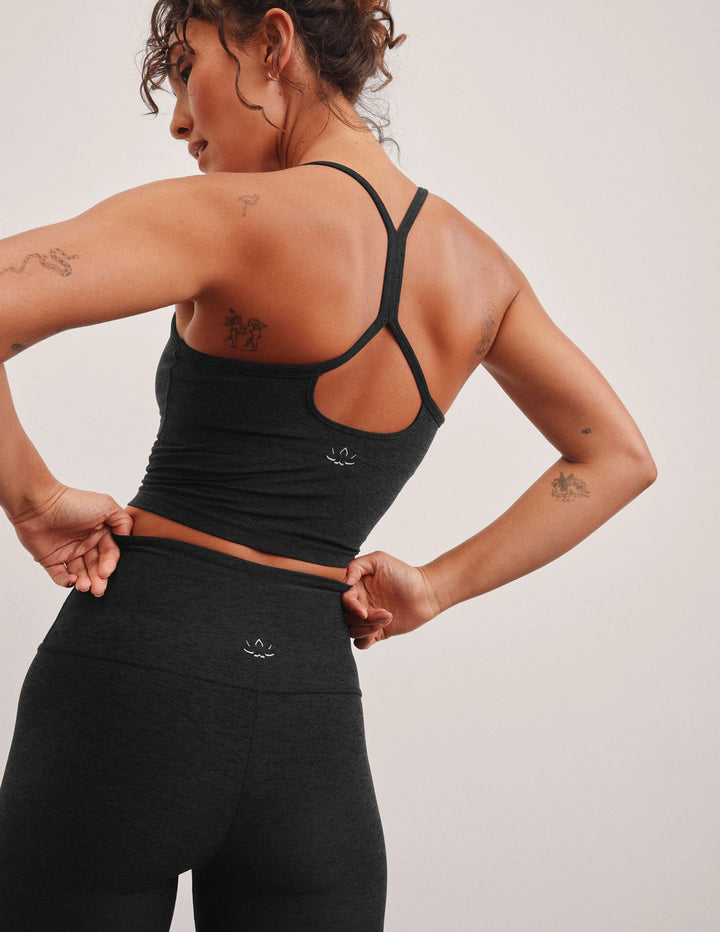 Beyond Yoga: Spacedye Slim Racerback Cropped Tank