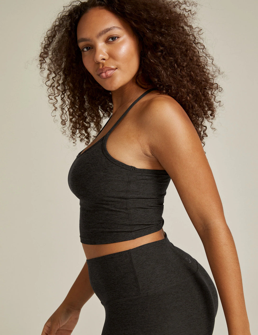 Beyond Yoga: Spacedye Slim Racerback Cropped Tank