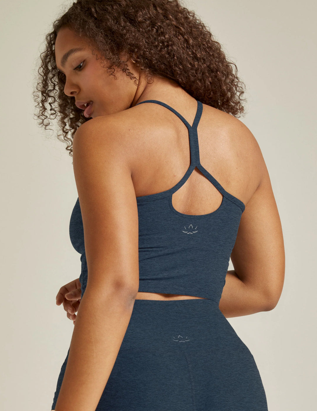 Beyond Yoga: Spacedye Slim Racerback Cropped Tank