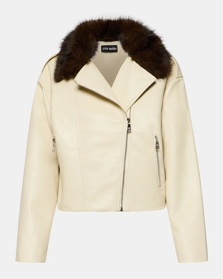 Steve Madden Silas Faux Leather Jacket