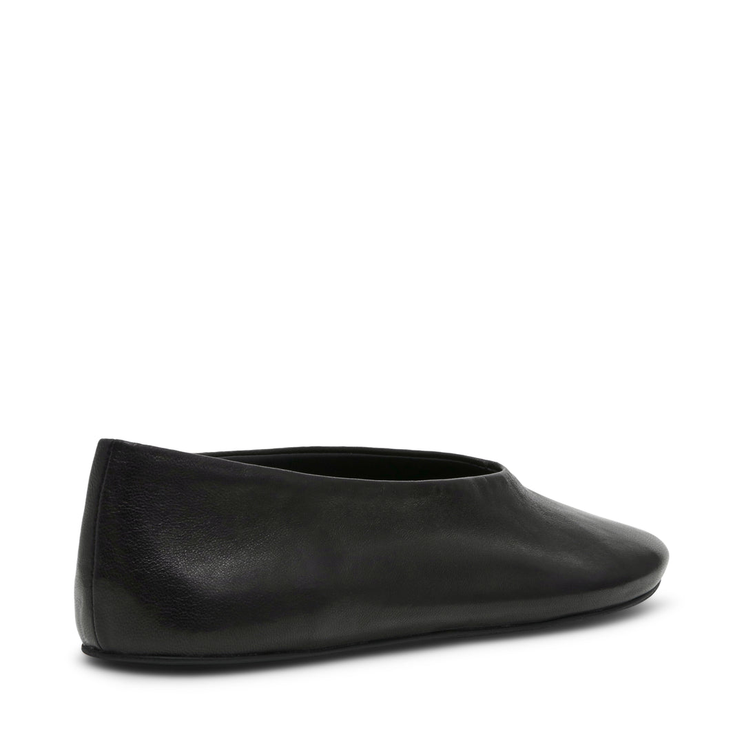 Preorder Steve Madden Cyntra Ballet Flat - Black Leather