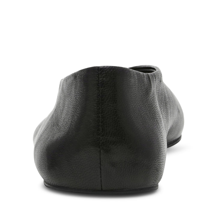 Preorder Steve Madden Cyntra Ballet Flat - Black Leather