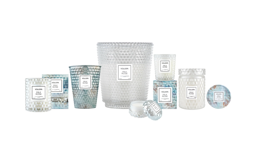 Voluspa Milk Rose Large Jar