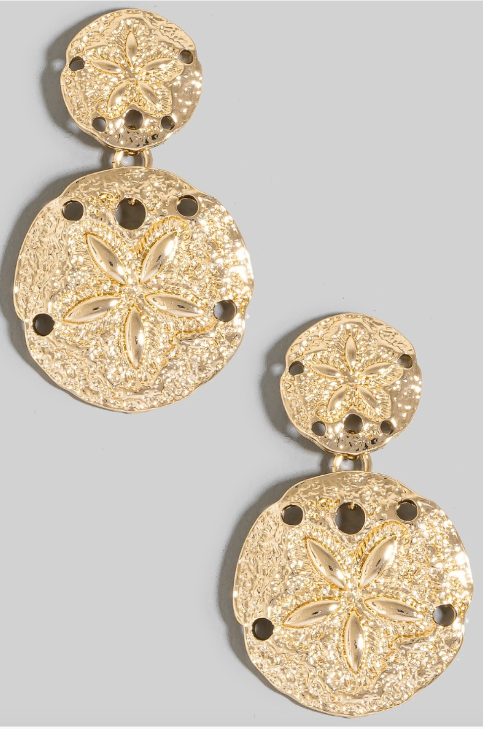 Sand Dollars Dangle Earrings