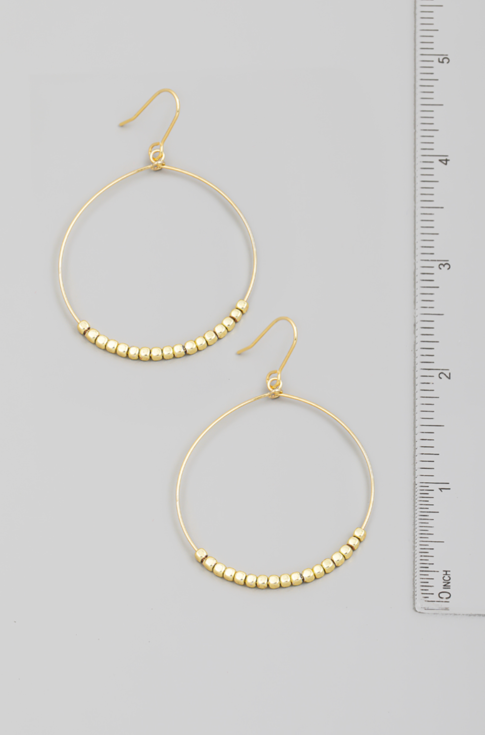 Beaded Drop Earrings