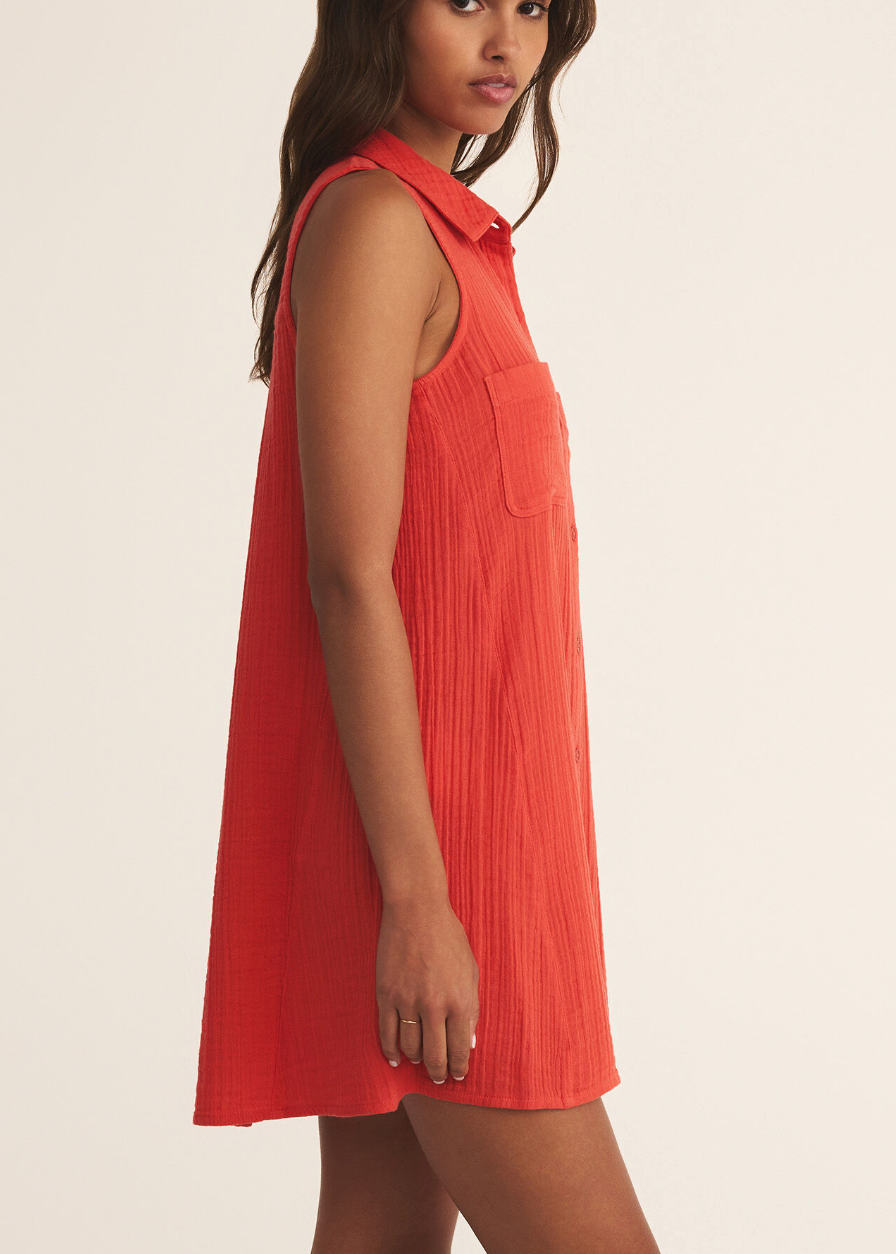 New Light Gauze Mini Dress