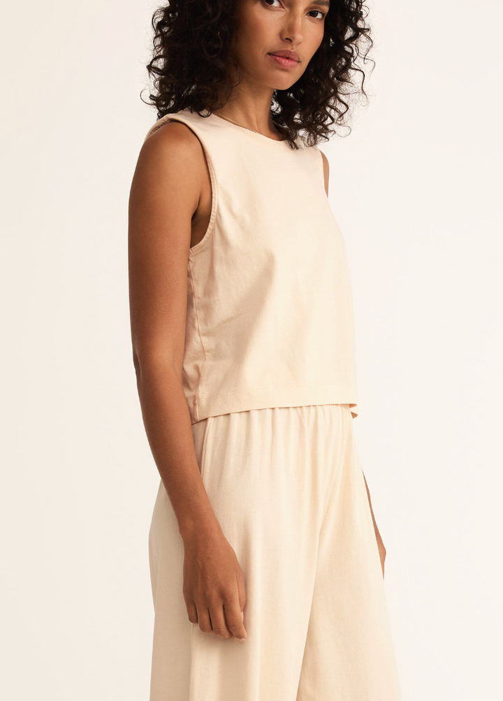 Sloane Jersey Muscle Tank Top