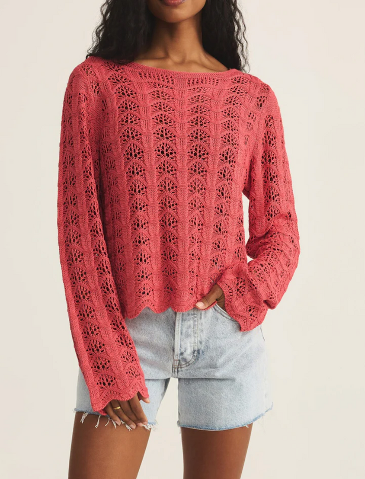 Azura Crochet Sweater
