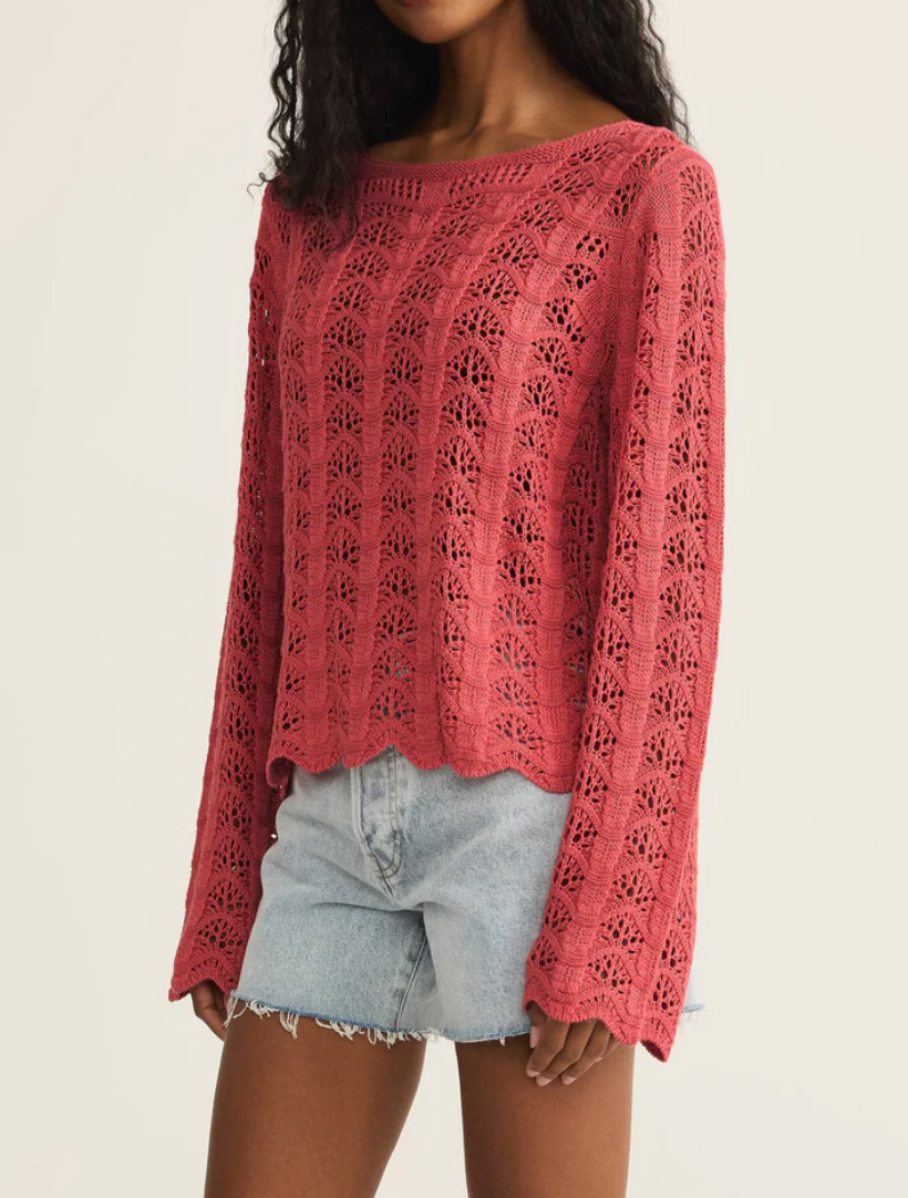 Azura Crochet Sweater
