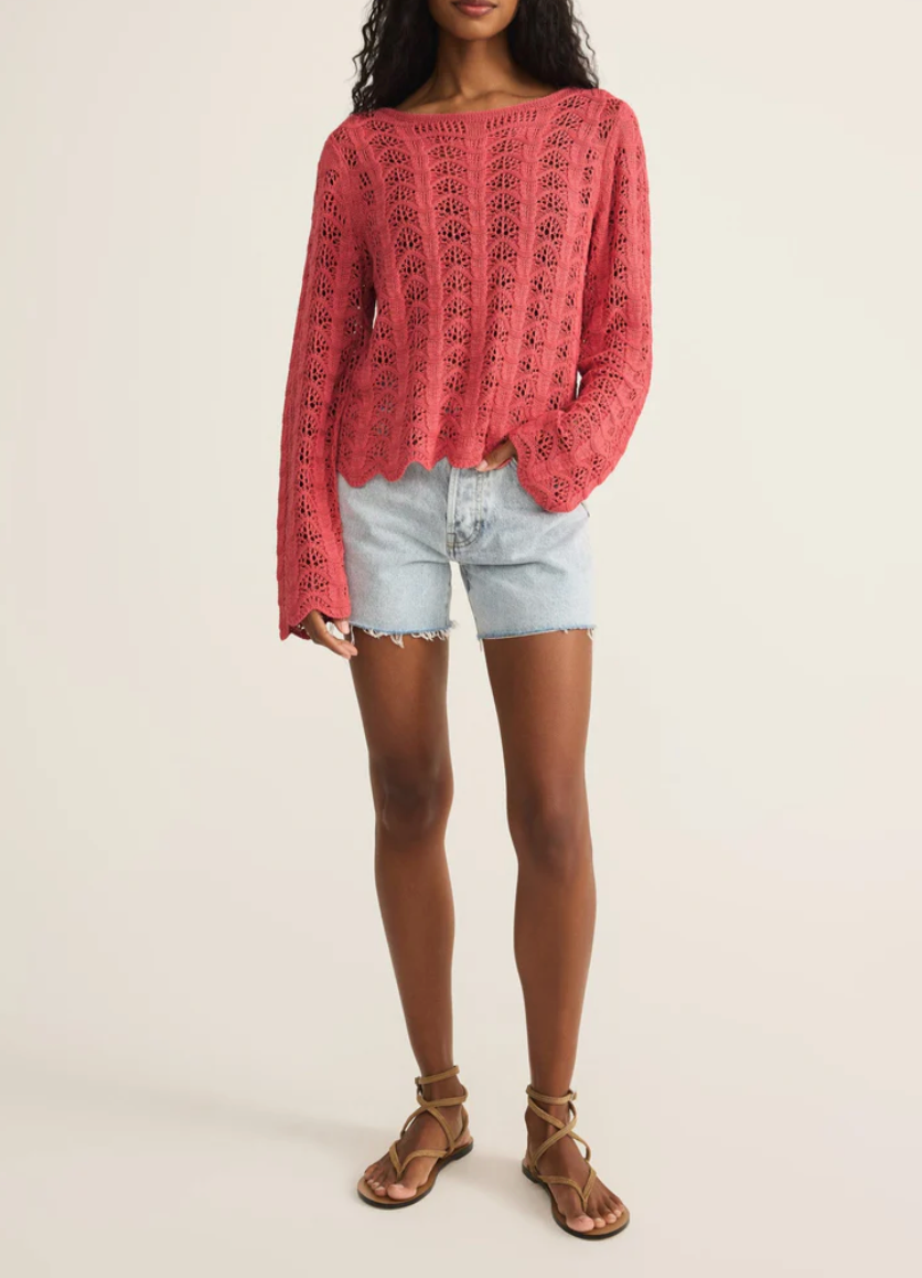 Azura Crochet Sweater