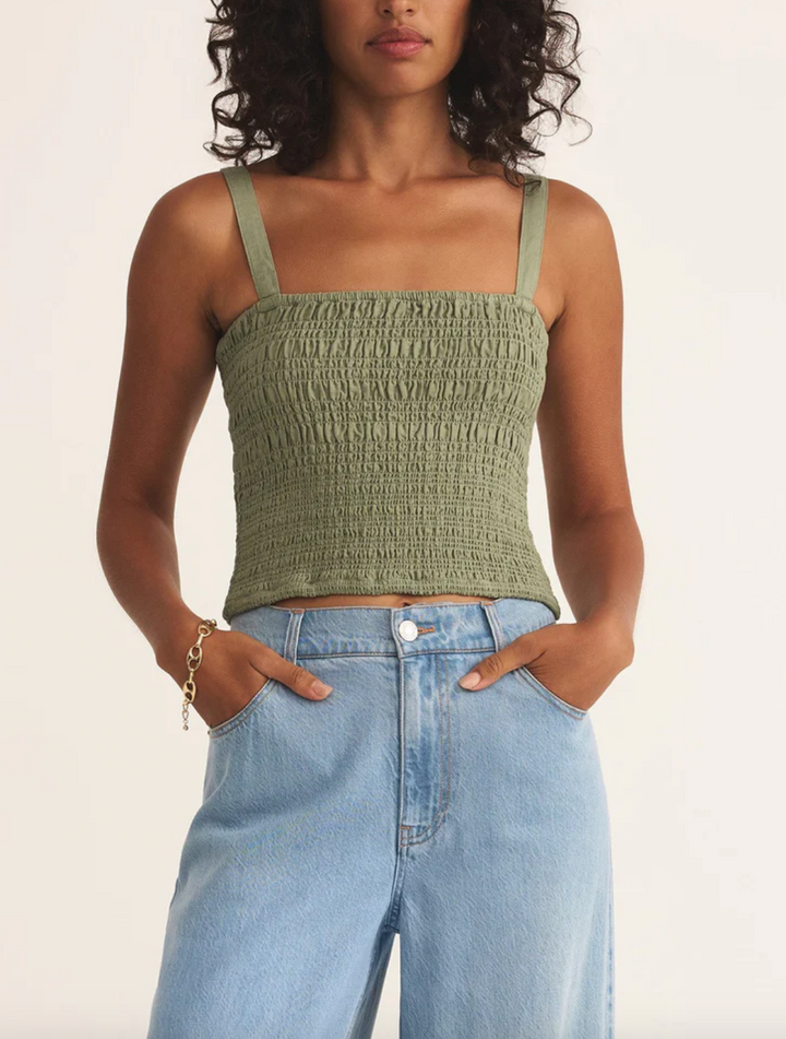 Amelie Linen Top