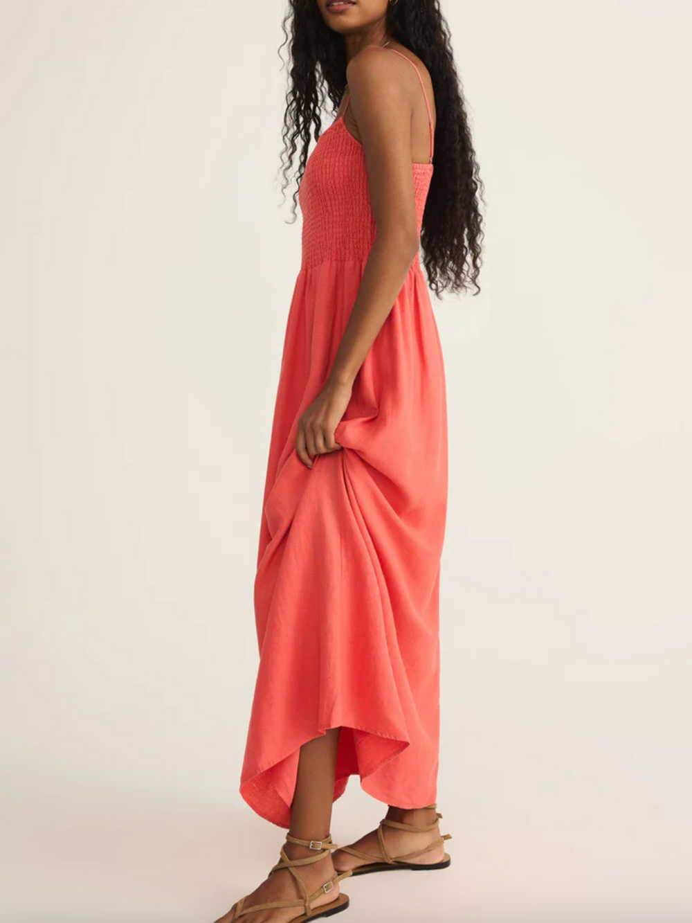Bayside Linen Maxi Dress