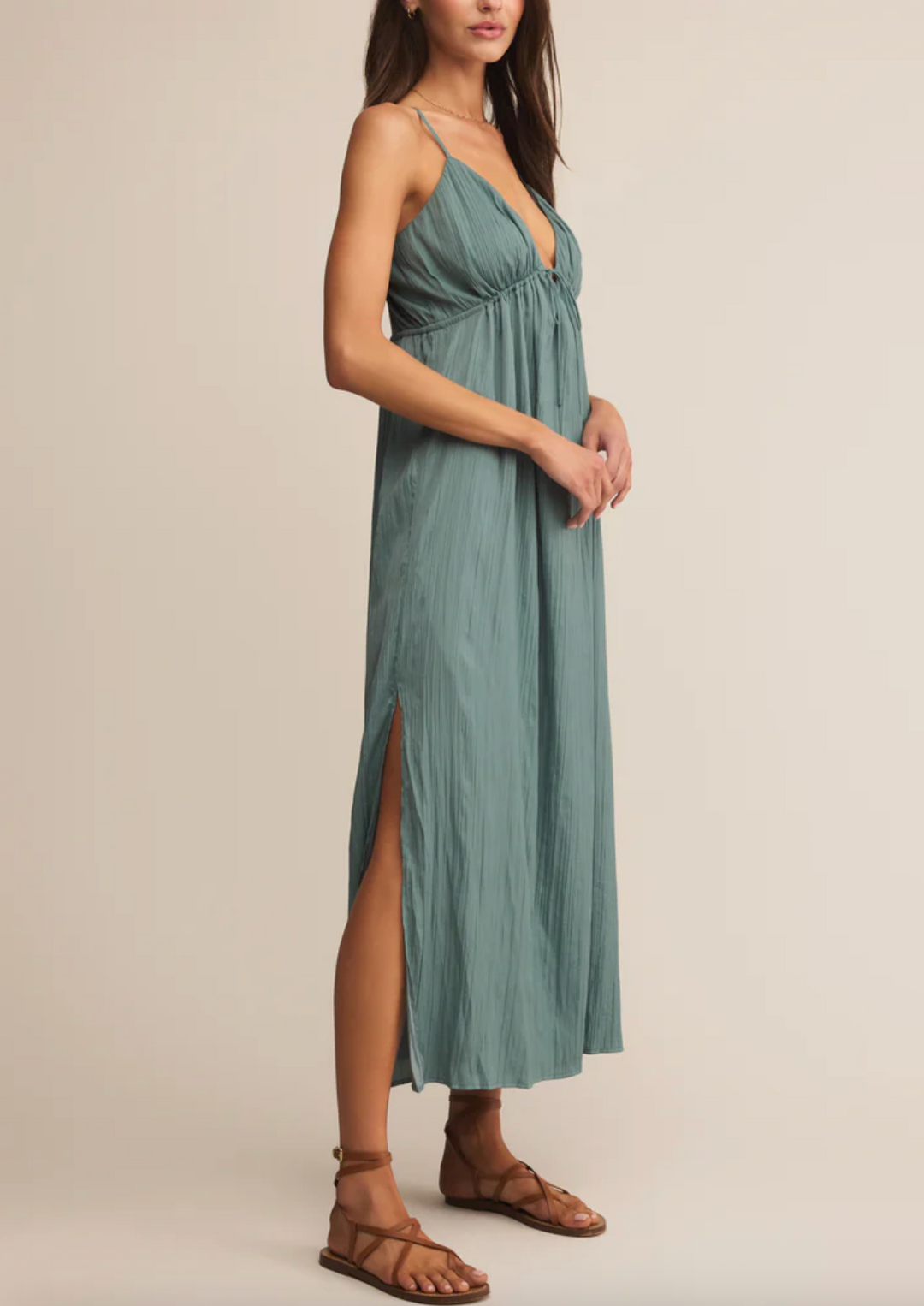 Manon Satin Maxi Dress