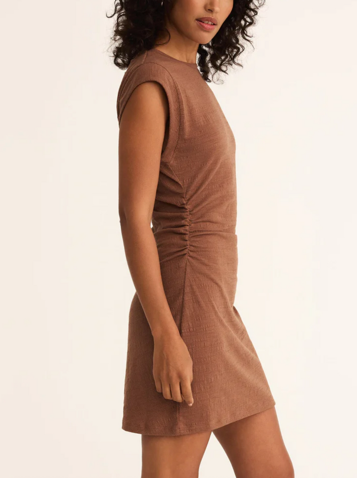 Camino Textured Mini Dress