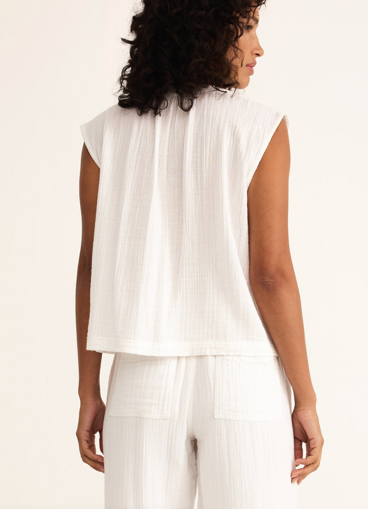 Cliffside V-Neck Airy Top