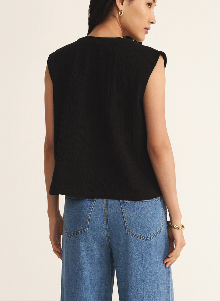 Cliffside V-Neck Airy Top