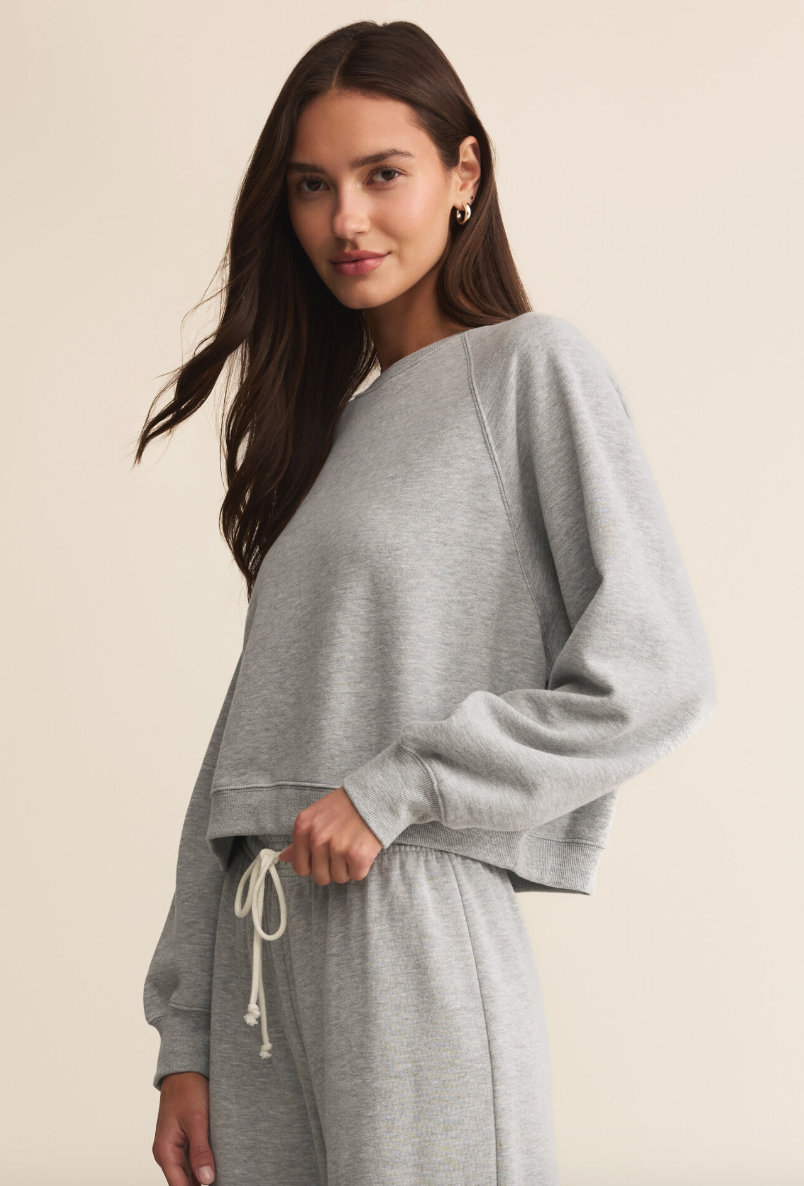 Z Supply Crop Out Sweatshirt