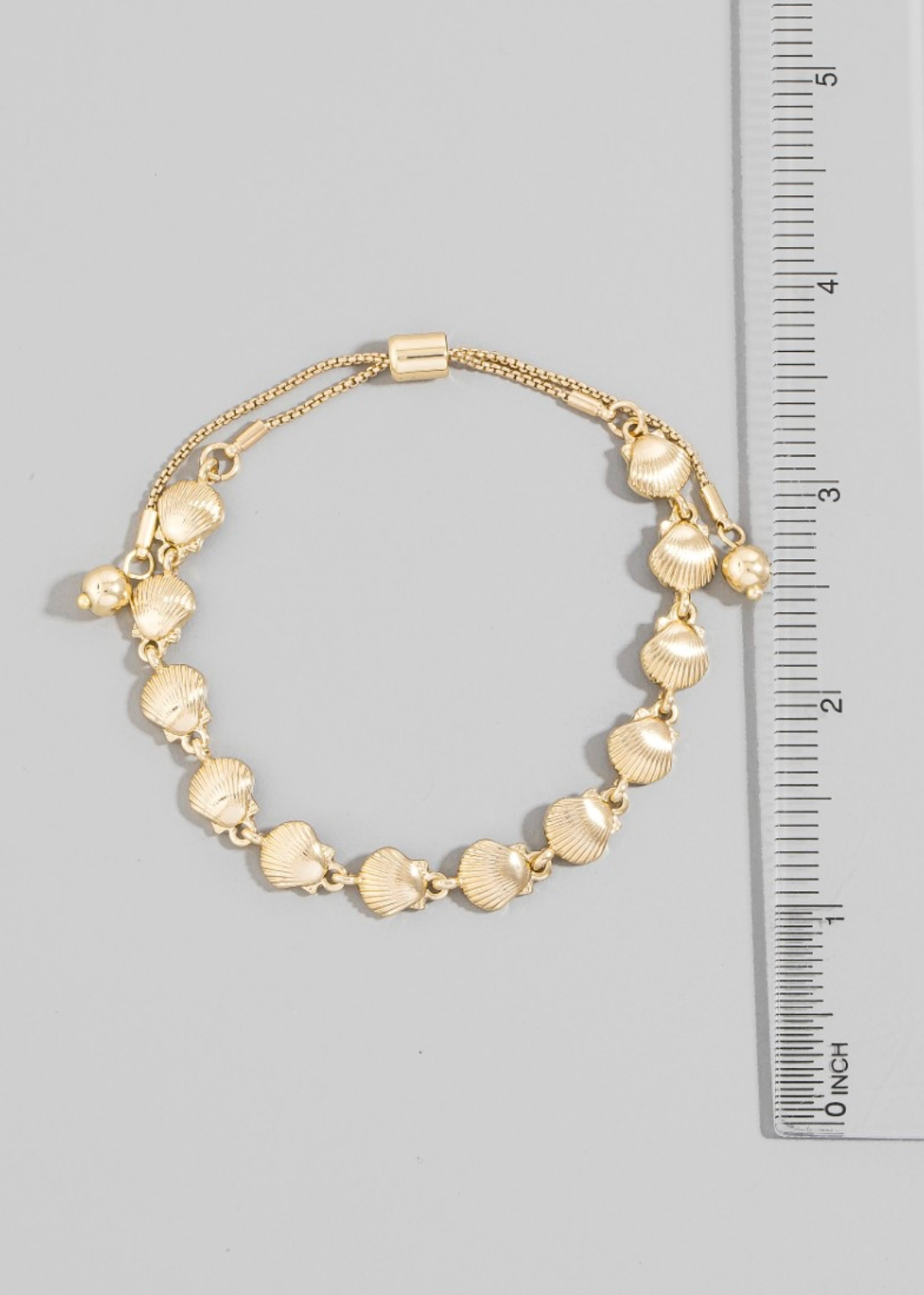 Sea Shell Link Chain Bracelet