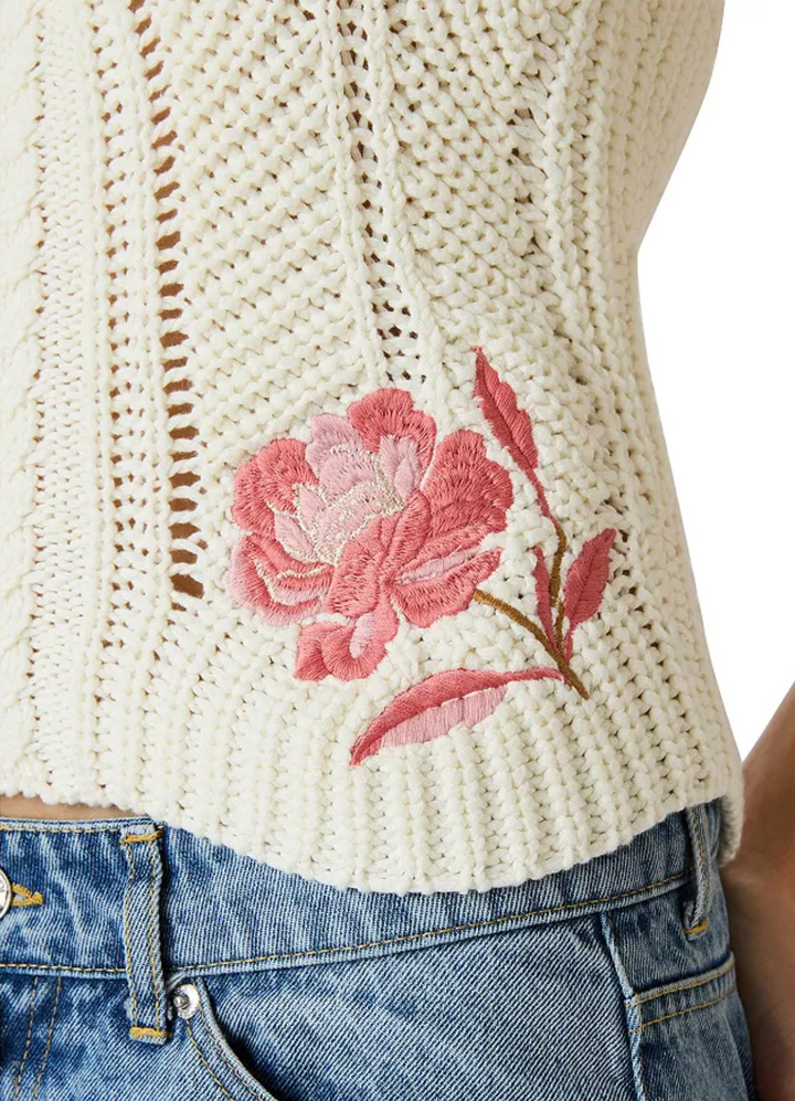 Steve Madden Opal Sweater Tank Top