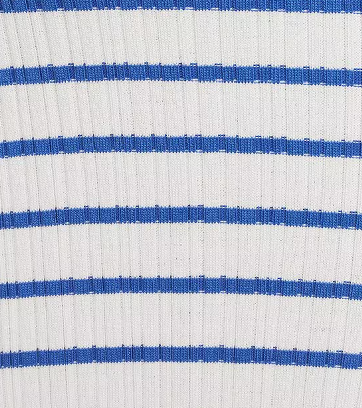 Stripe Ribbed Maxi Dress