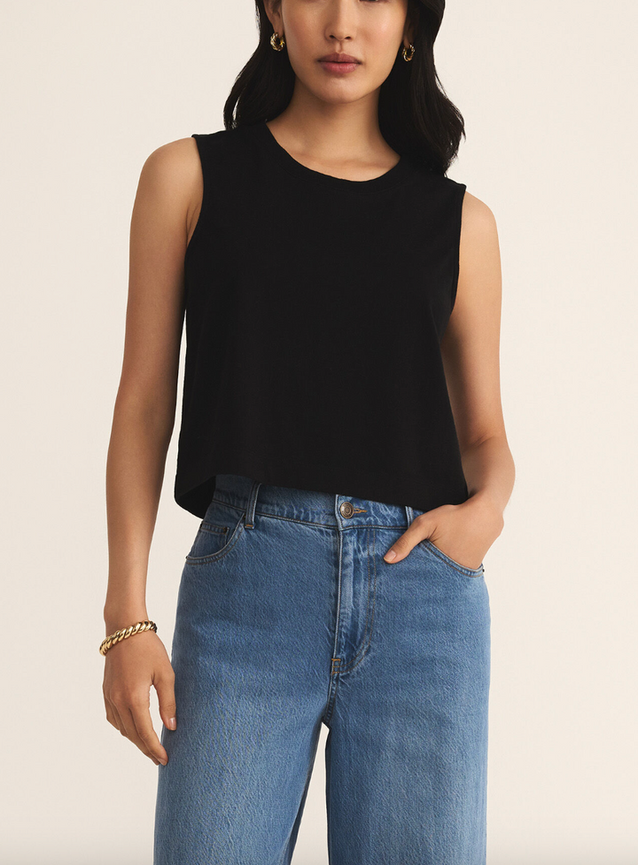 Sloane Jersey Muscle Tank Top