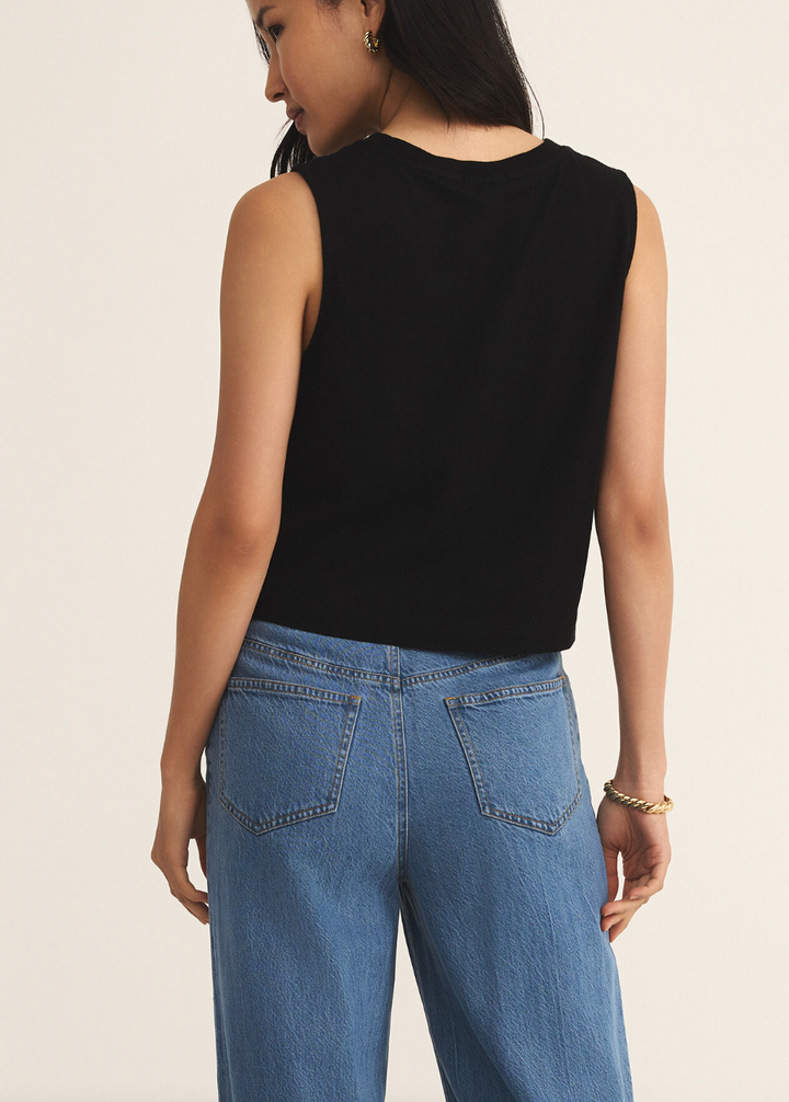 Sloane Jersey Muscle Tank Top