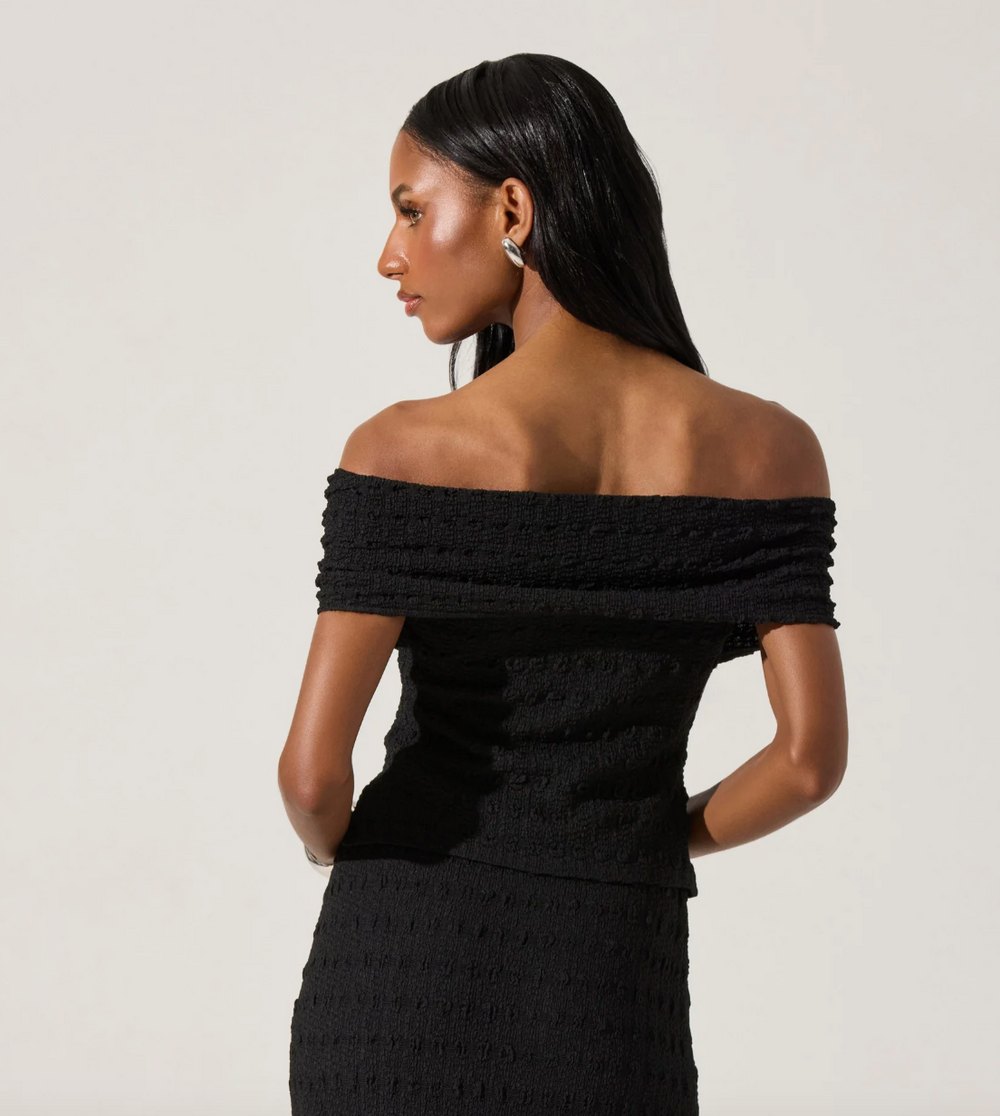 ASTR Knit Textured Top