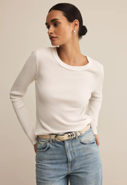 Z Supply Arlet Thermal Long Sleeve Top
