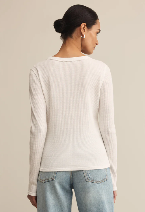 Z Supply Arlet Thermal Long Sleeve Top