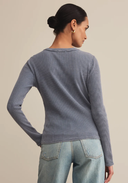 Z Supply Arlet Thermal Long Sleeve Top