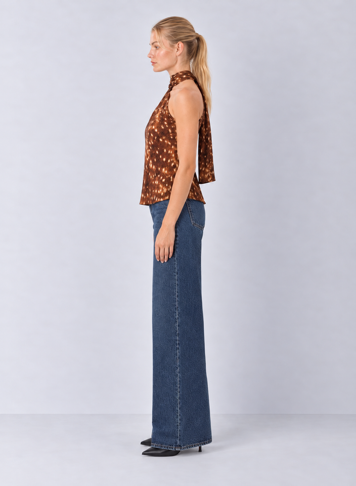 Diana Bambi Print Blouse