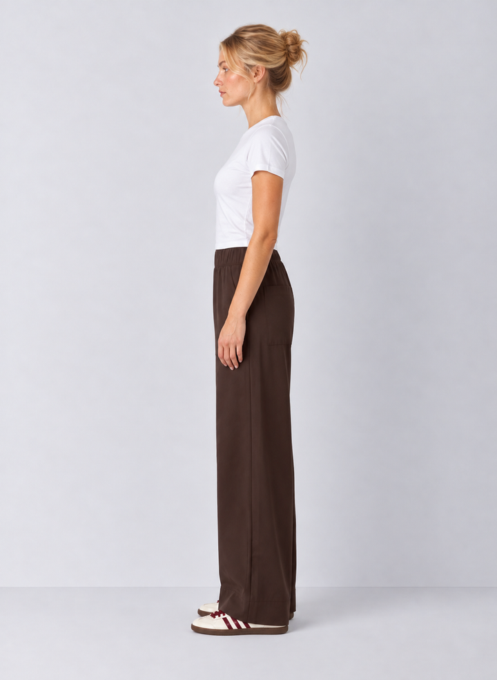 Beyond Yoga Easy Wide Leg Track Pants