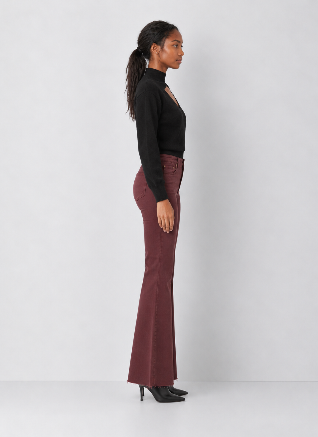 Dear John Fiona Wide Leg Jeans - Huckleberry