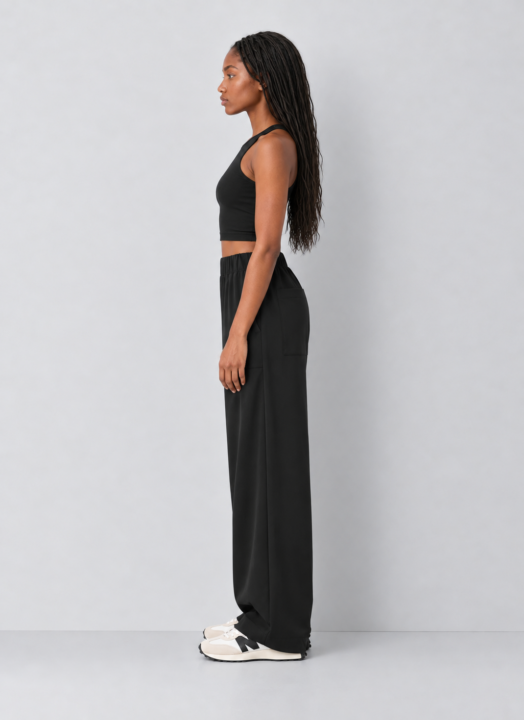 Beyond Yoga Easy Wide Leg Track Pants