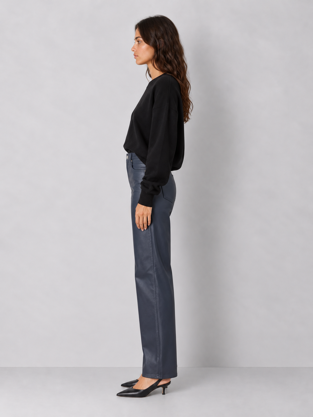 Dear John Margot Midnight Sapphire Straight-Leg Pant