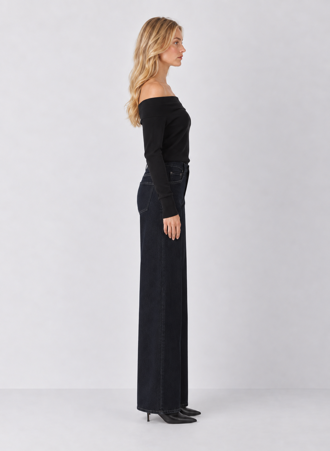 Collins Mid Rise Trouser Jeans