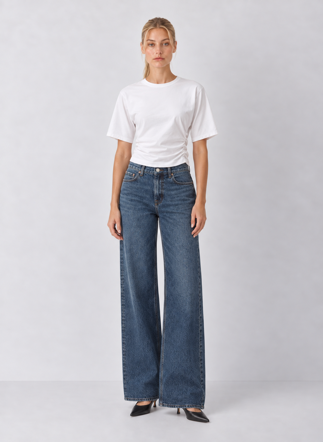 Pistola Veronica Kimono Sleeve Fitted Tee