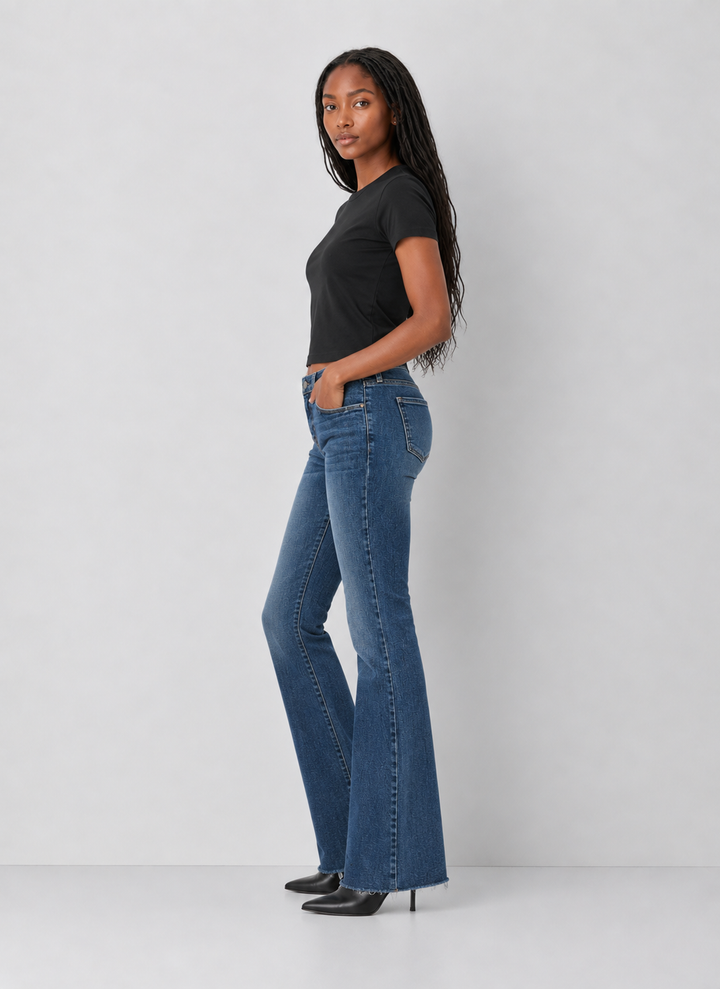 Just Black Denim Delaney Mid Rise Bootcut