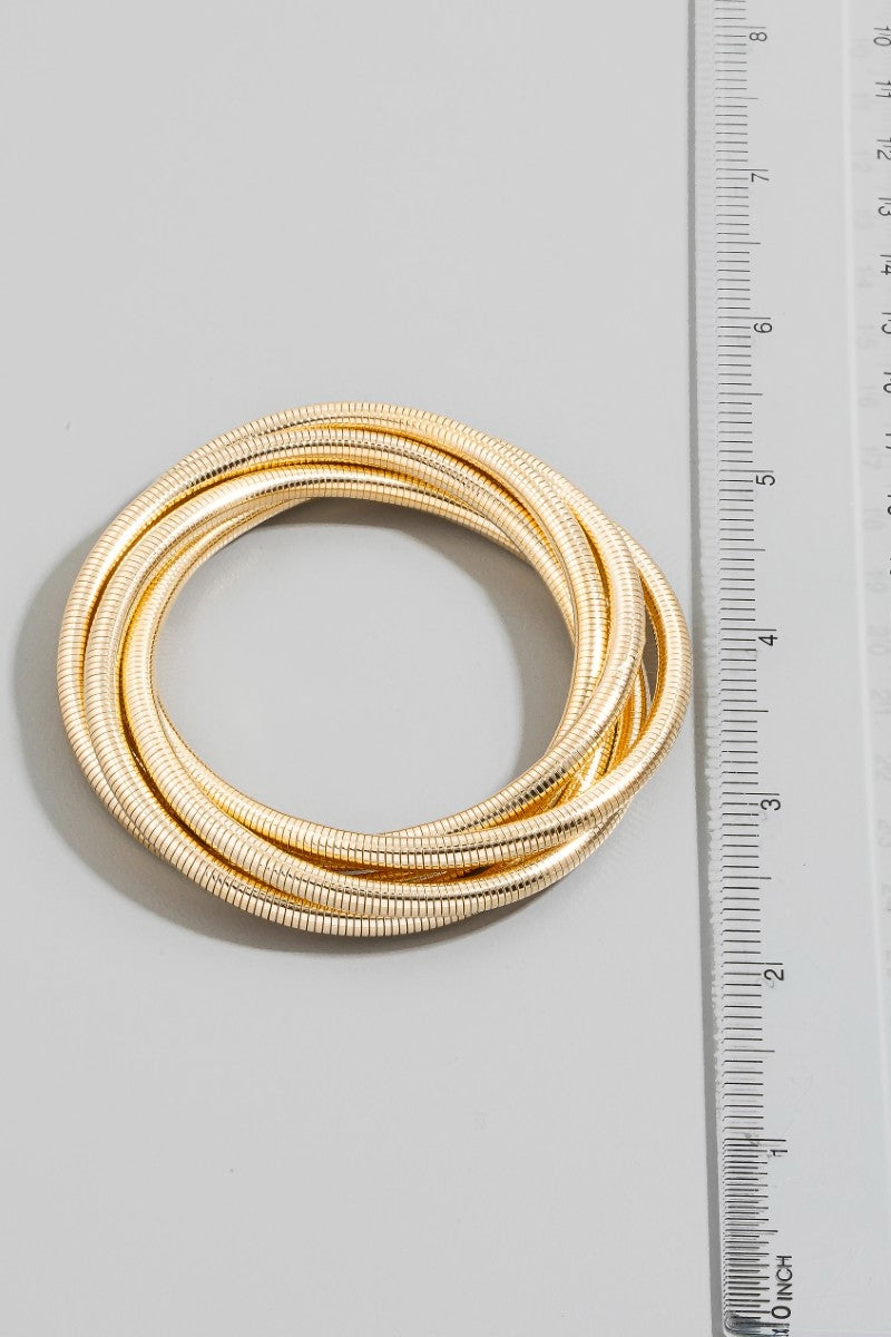Preorder Snake Chain Bangle Set