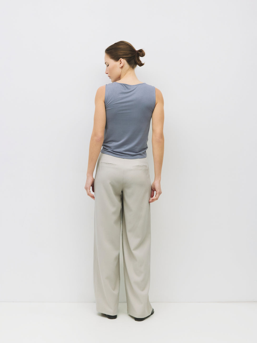 The Amal Cowl Neck Top