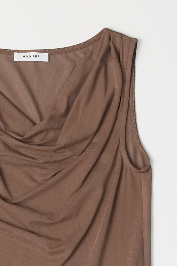 The Amal Cowl Neck Top