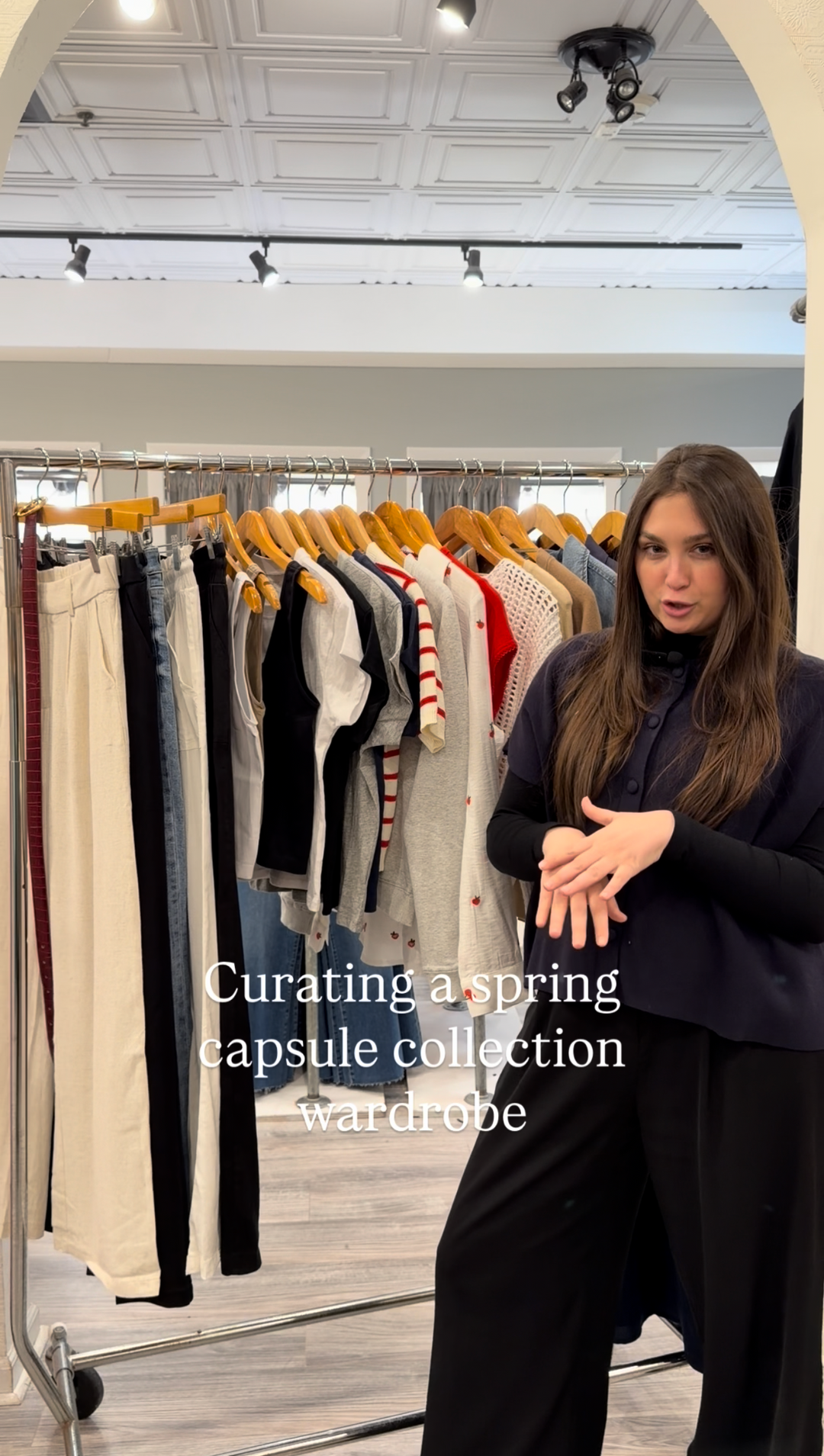 Curating a Client's Spring Capsule Wardrobe