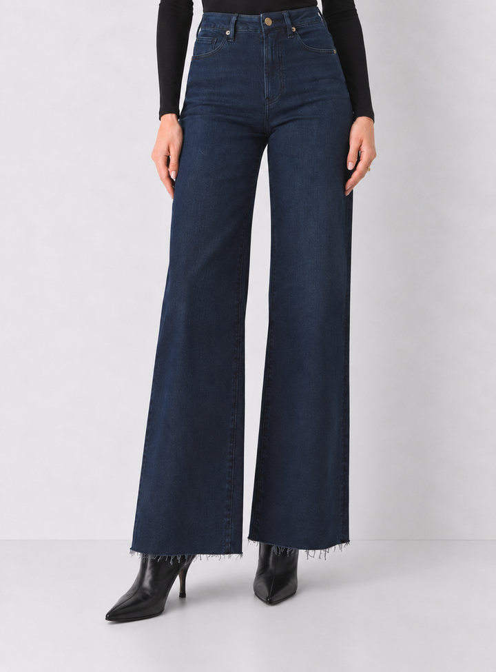 Dear John Fiona Wide Leg Jeans - Inkwell